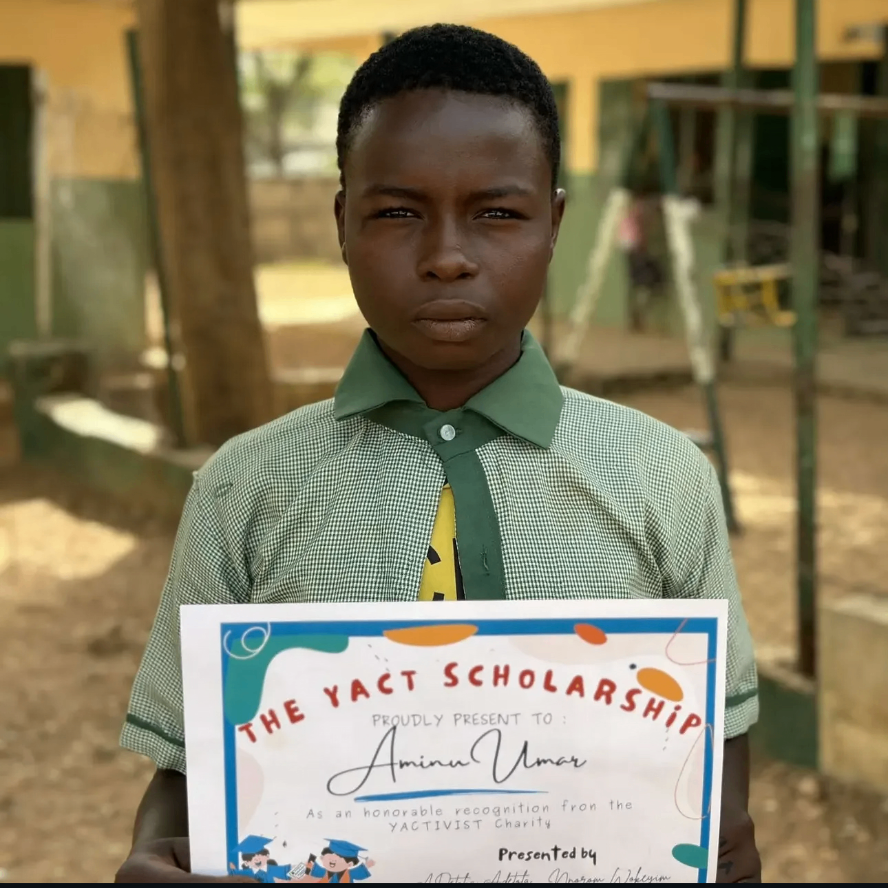 YACT's first scholarship recipients